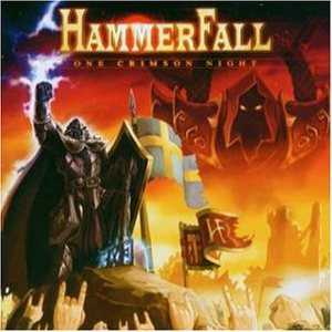 HammerFall - One Crimson Night cover art