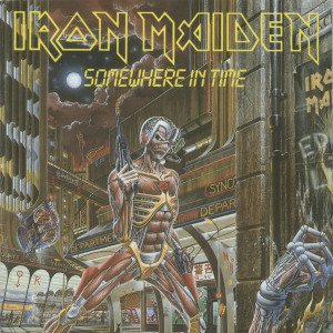 Iron Maiden - Somewhere in Time cover art