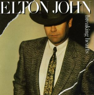Elton John - Breaking Hearts cover art