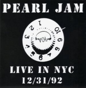 Pearl Jam - Live in NYC - 12/31/92 cover art