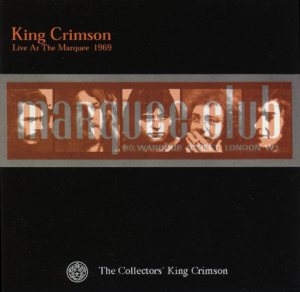 King Crimson - Live at the Marquee cover art
