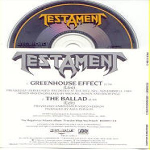 Testament - Greenhouse Effect cover art