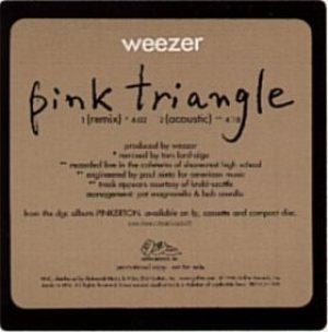 Weezer - Pink Triangle cover art