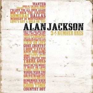 Alan Jackson - 34 Number Ones cover art