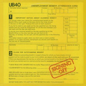 UB40 - Signing Off cover art
