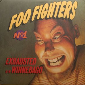 Foo Fighters - Exhausted cover art
