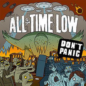 All Time Low - Don't Panic cover art