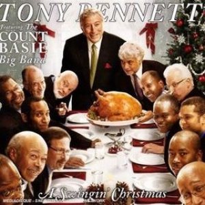Tony Bennett - A Swingin' Christmas (featuring the Count Basie Big Band) cover art