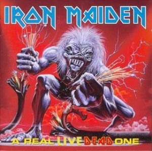 Iron Maiden - A Real Live Dead One cover art