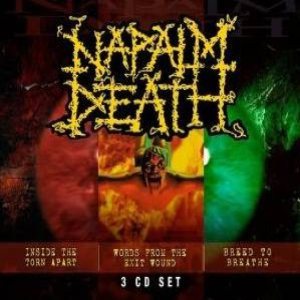 Napalm Death - Inside the Torn Apart / Words from the Exit Wound / Breed to Breathe cover art