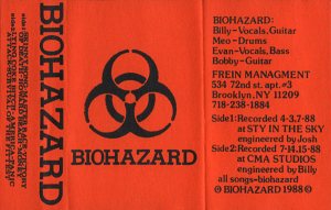 Biohazard - Biohazard cover art