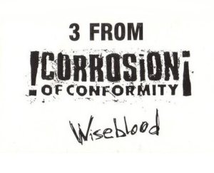 Corrosion of Conformity - 3 from Wiseblood cover art