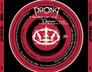 Prong - For Dear Life cover art