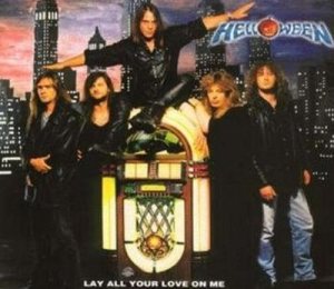 Helloween - Lay All Your Love on Me cover art