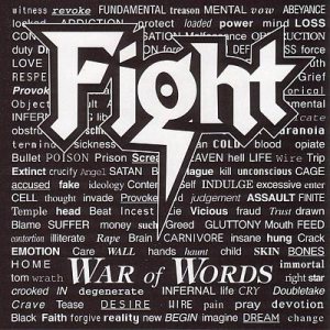 Fight - War of Words cover art