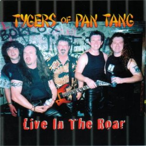 Tygers of Pan Tang - Live in the Roar cover art