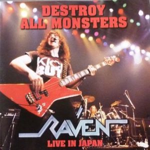 Raven - Destroy All Monsters-Live in Japan cover art
