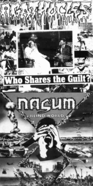 Agathocles / Nasum - Who Shares the Guilt? / Blind World cover art