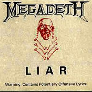 Megadeth - Liar cover art