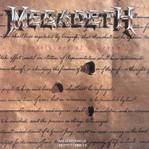 Megadeth - Foreclosure of a Dream cover art