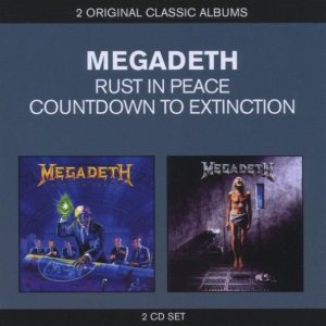 Megadeth - Rust in Peace / Countdown to Extinction cover art