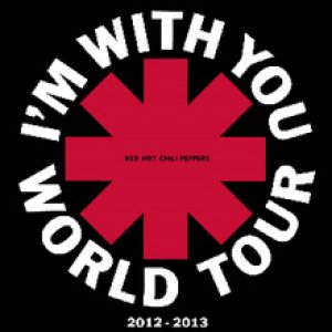 Red Hot Chili Peppers - I'm with You World Tour cover art
