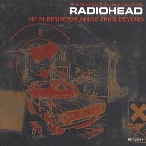 Radiohead - No Surprises/Running from Demons cover art
