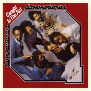 Commodores - Caught in the Act cover art