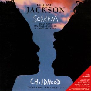 Michael Jackson / Janet Jackson - Scream / Childhood cover art