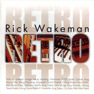Rick Wakeman - Retro cover art