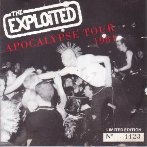 The Exploited - Apocalypse Tour 1981 cover art