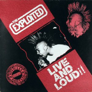 The Exploited - Live And Loud cover art