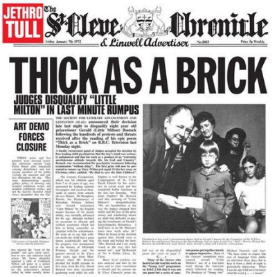 Jethro Tull - Thick as a Brick cover art