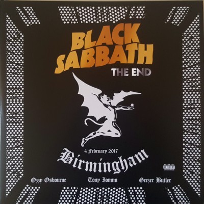 Black Sabbath - The End  4 February 2017 Birmingham cover art