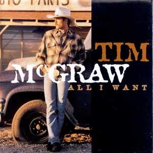 Tim McGraw - All I Want cover art