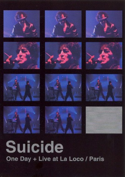 Suicide - One Day and Live at La Loco, Paris cover art