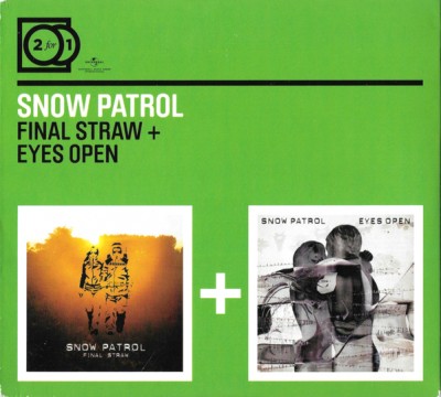 Snow Patrol - Final Straw + Eyes Wide Open cover art