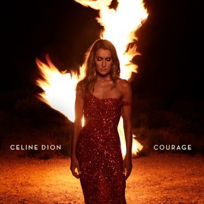 Céline Dion - Courage cover art