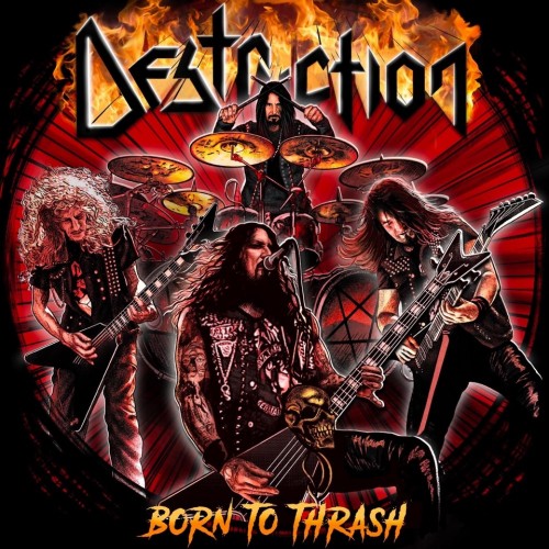 Destruction - Born to Thrash cover art