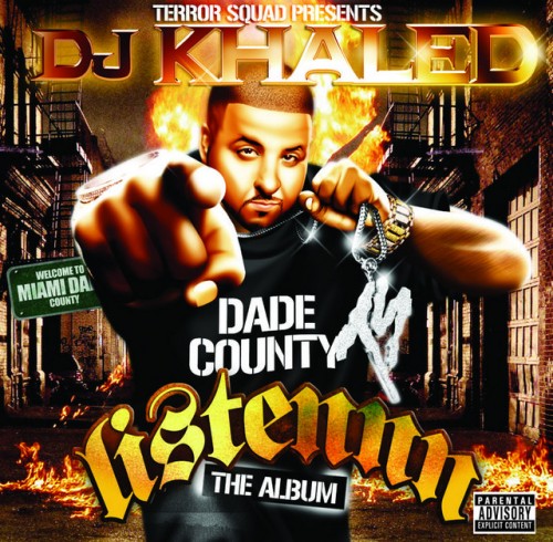 DJ Khaled - Listennn... the Album cover art