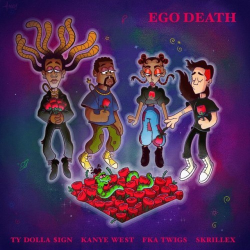 Ty Dolla Sign - Ego Death (feat. Kanye West, FKA Twigs and Skrillex) cover art