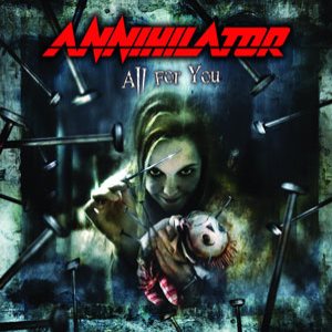 Annihilator - All For You cover art