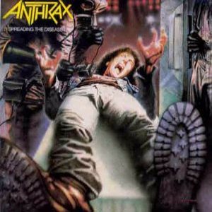 Anthrax - Spreading The Disease cover art