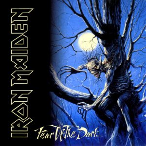 Iron Maiden - Fear of the Dark cover art