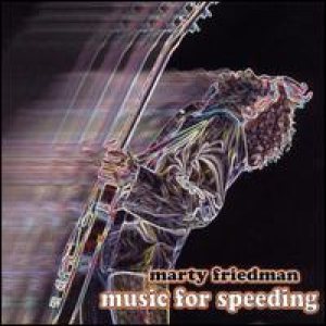 Marty Friedman - Music For Speeding cover art Marty Friedman - Music For Speeding cover art