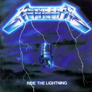 Metallica - Ride the Lightning cover art