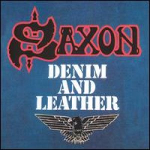 Saxon - Denim And Leather cover art