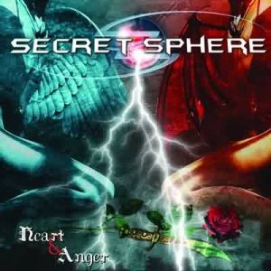 Secret Sphere - Heart And Anger cover art Secret Sphere - Heart And Anger cover art