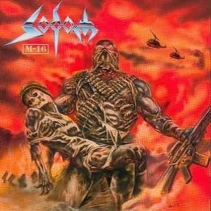 Sodom - M-16 cover art Sodom - M-16 cover art