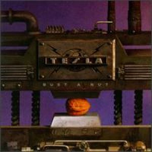 Tesla - Bust a Nut cover art Tesla - Bust a Nut cover art